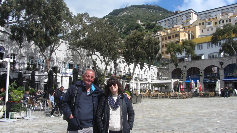 Tracie & Chris in Gibraltar