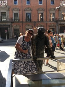 me in Madrid