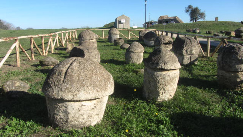The Urns at the Necropolis, Tarquinia