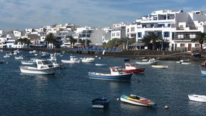 The harbour, Arricefe, Lanzarote