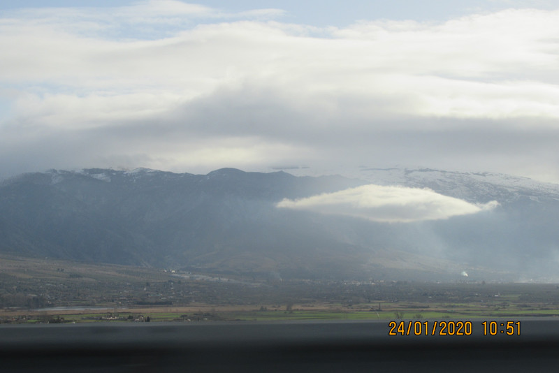 Strange cloud near Granada