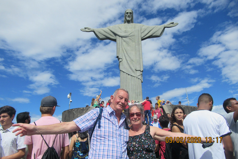 Me and Him at Christ the Redeemer