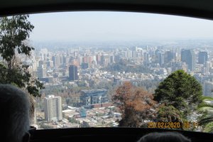 Views going down in the funicular