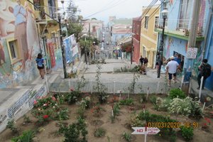Street in Valparaiso