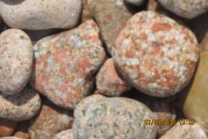 Weird Rocks on Portelet Beach