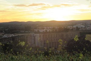 Sunset and aquaduct - Elvas
