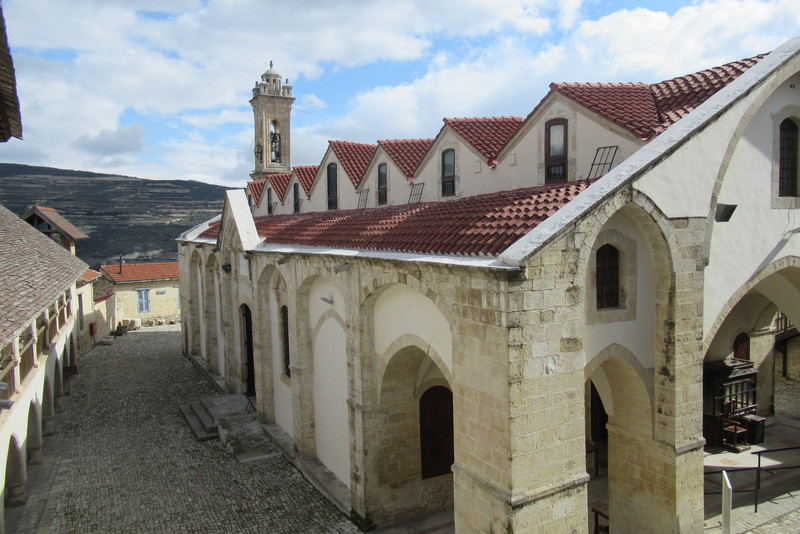 Church and monastery at Omodos