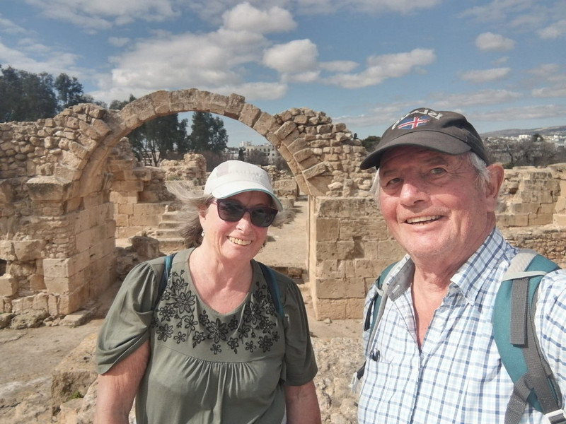 Us at Paphos Archaelogical  Park (1)