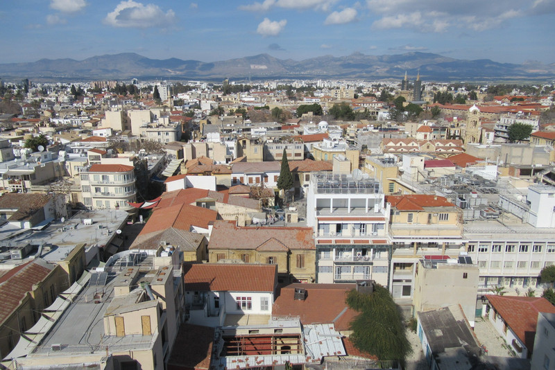 View of the turish side from Shacolas Tower