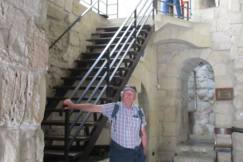Inside the castle, Limassol