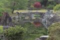 Rock pools and bridge at Castle Gardens, Kyote