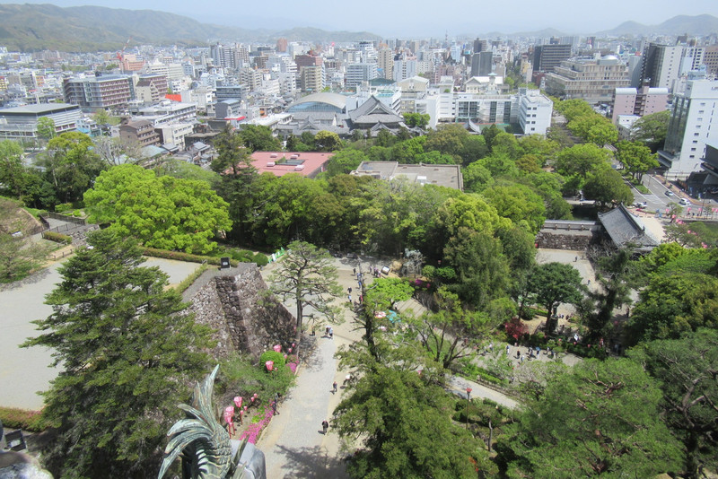 View from Kochi Castle (1)