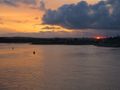Sunset over Plymouth