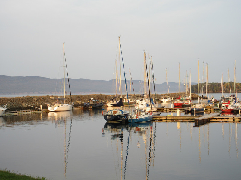 Gaspe harbour