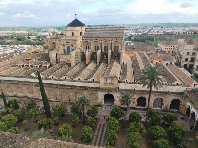View of the mezqita from the Bell Tower