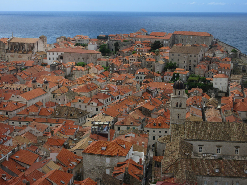 Dubrovnk from City Walls
