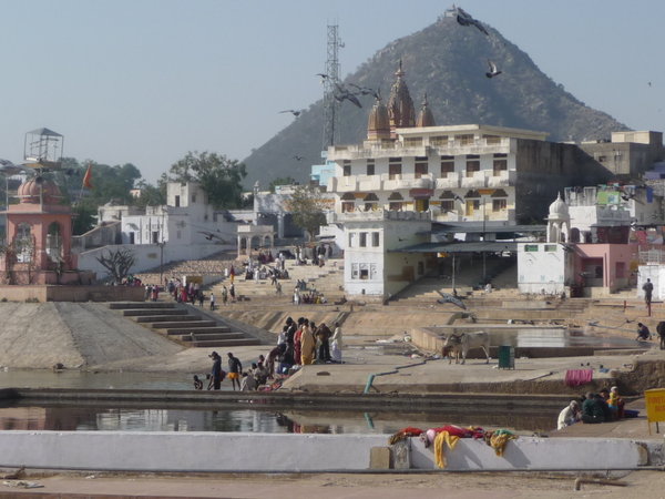 Ghats at Pushkar