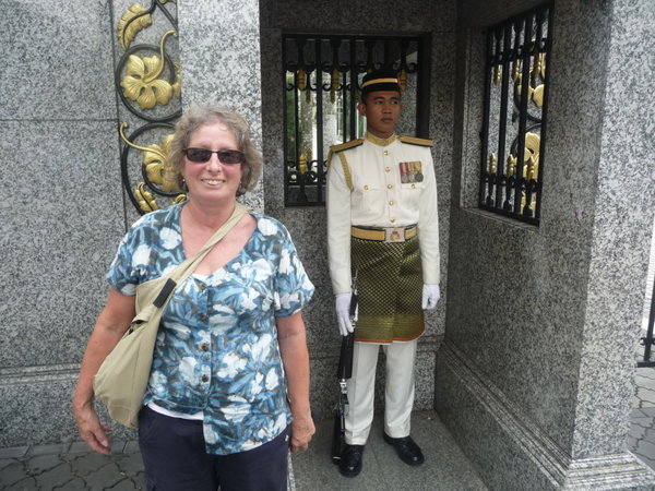 At the National palace, Kuala Lumpur