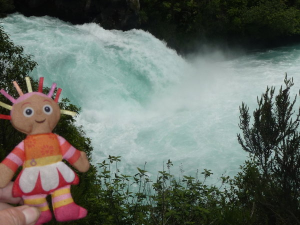 Daisy at Huka Falls