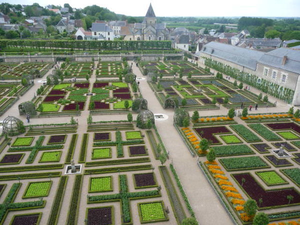 Gardens at Villandry Chateau