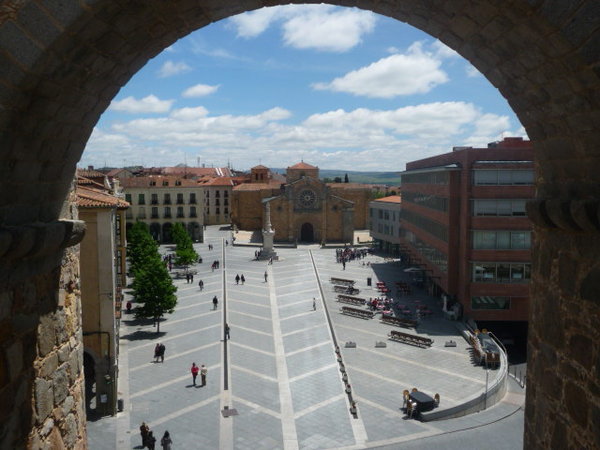 View from City Walls at Avila
