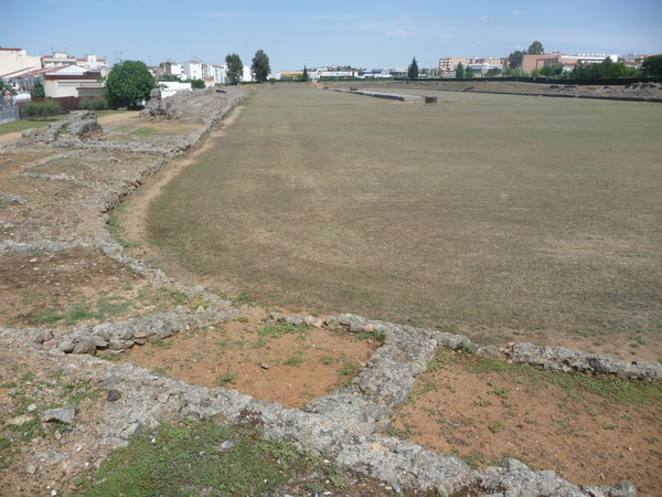 Roman Chariot stadium at Merida