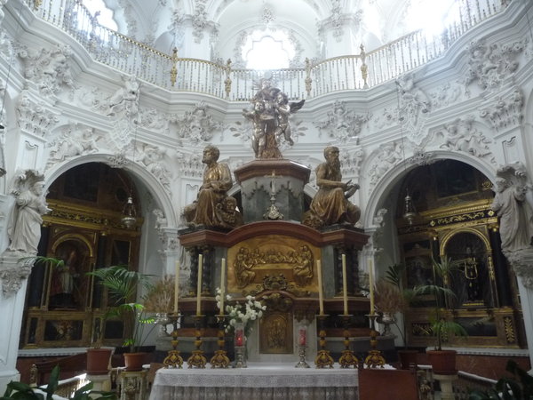 Inside the church at Preigo de Cordoba