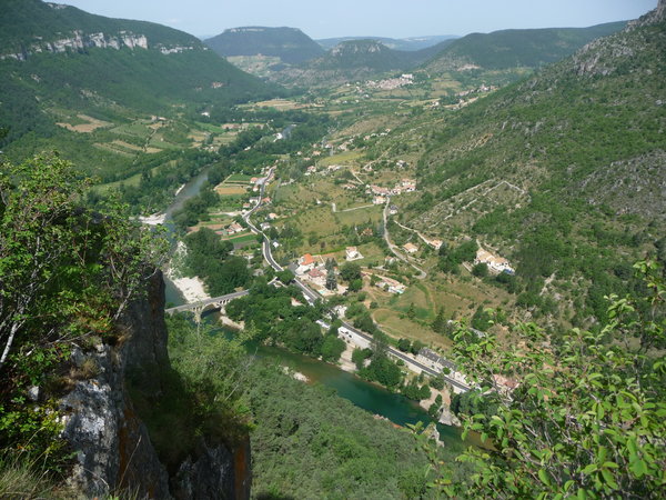 View of the Valley from the top of Capluc