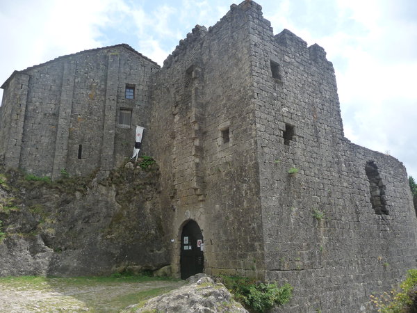 Templar 12thC castle at La Couvertoirade