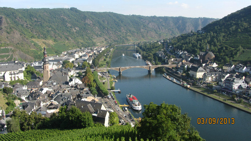 View from Cochem castle