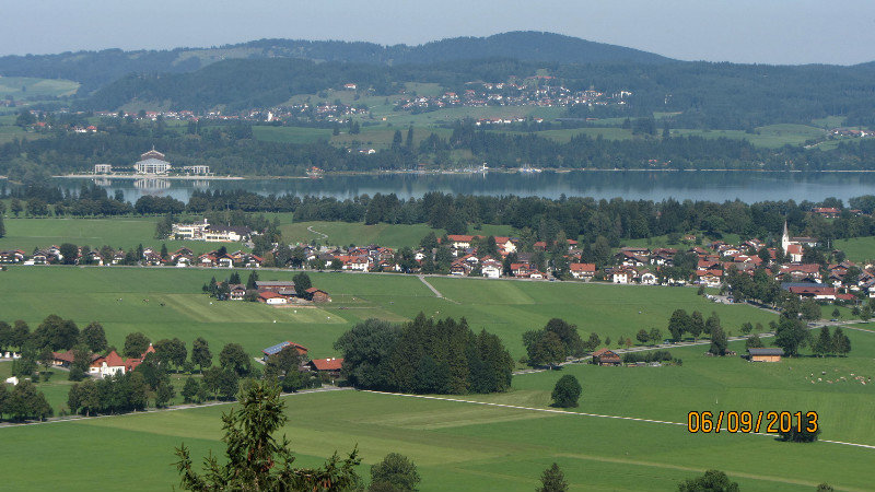 View from Schloss Neuschwanstein
