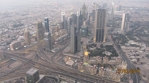 View of Financial centre from the Top