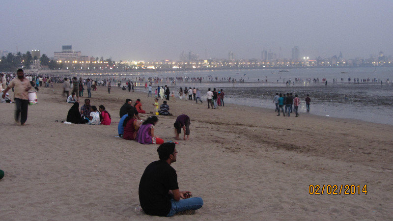 Chowpatty Beach and 'the Queens Necklace'
