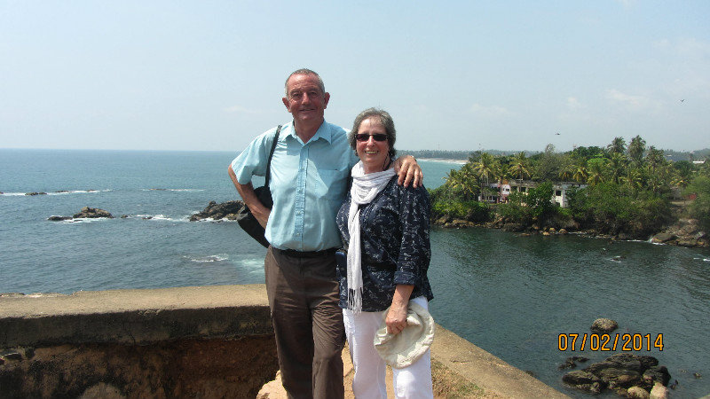 Us at Galle Fort