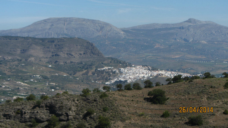 View of Alora and Mount Hacho