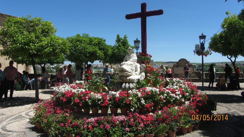 12. Cross at the Plaza near Triunfo de San Rafeal