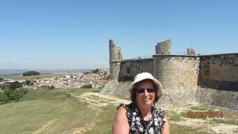11.Me at the castle at Chinchon