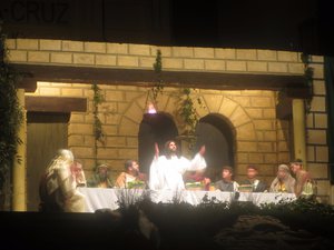 The Last Supper at Alhaurin Passion Play