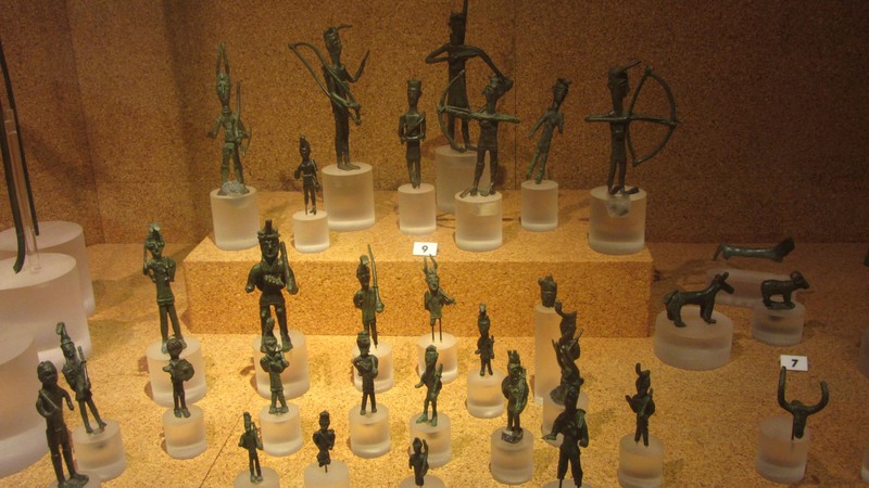 Bronze figures dating back to 2nd Century BC