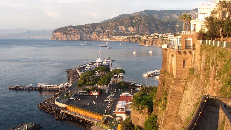 Sorrento in the evening