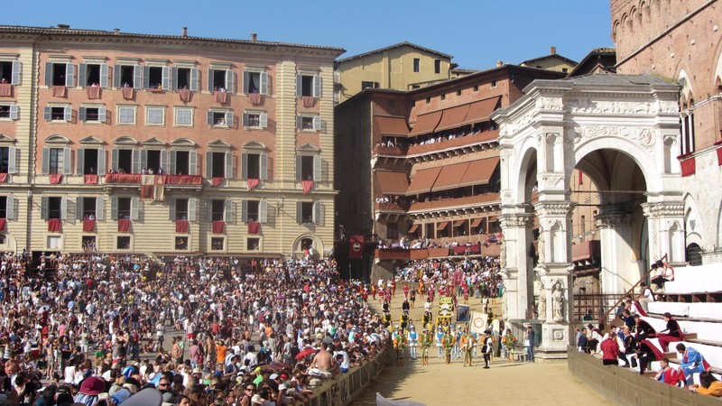 Parade at the Palio