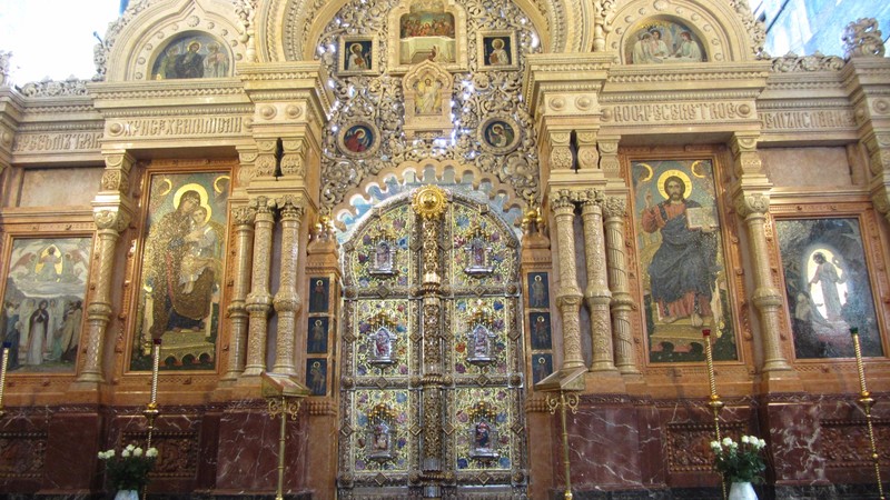 Inside of the Church on the Spilled Blood