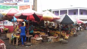 The market at Diego Suarez