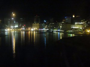 Port Louis at night