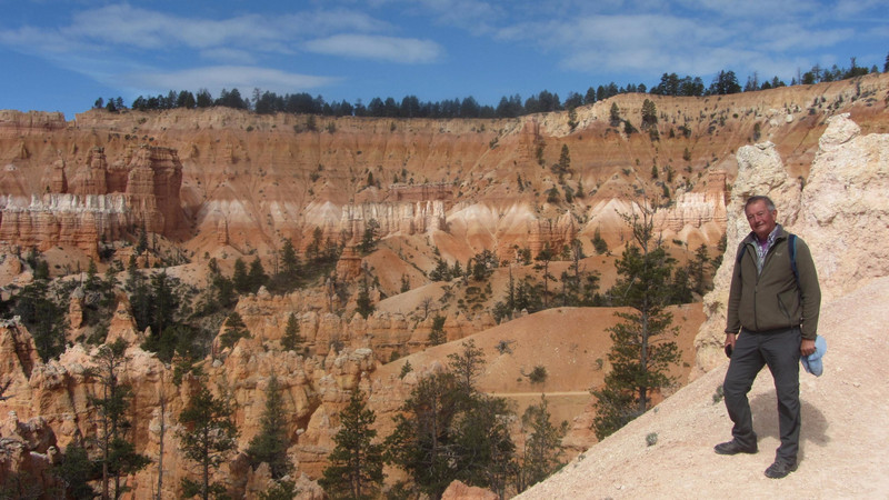 On the trail at Bryce Canyon
