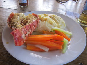 Delicious Lobster Lunch