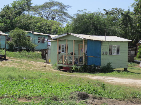 A Typical Home in the town of Negril