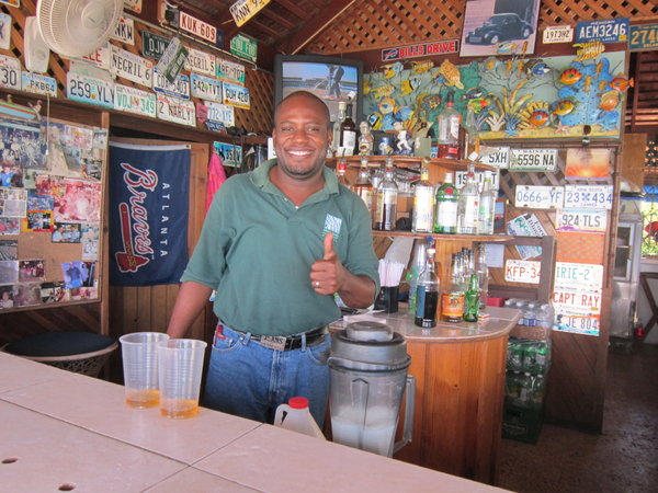 Tony The Bartender at Whitesands
