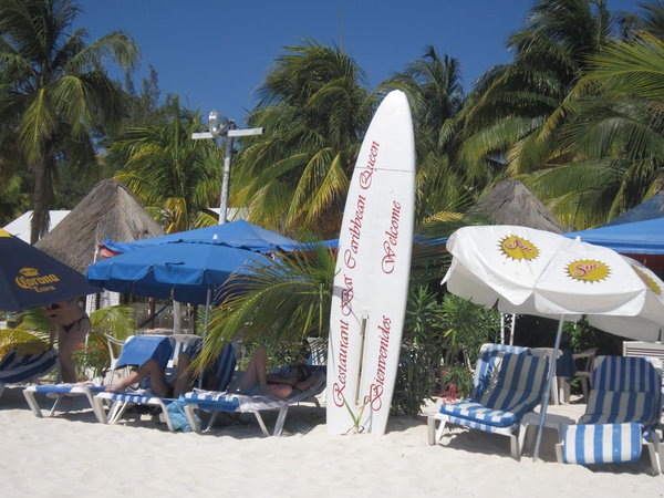 Our Beach Bar "Caribbean Queen"