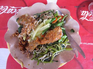 Local Rice, chicken and veggie dish